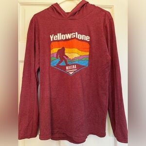 Yellowstone National Park Montana Long Sleeve Tshirt